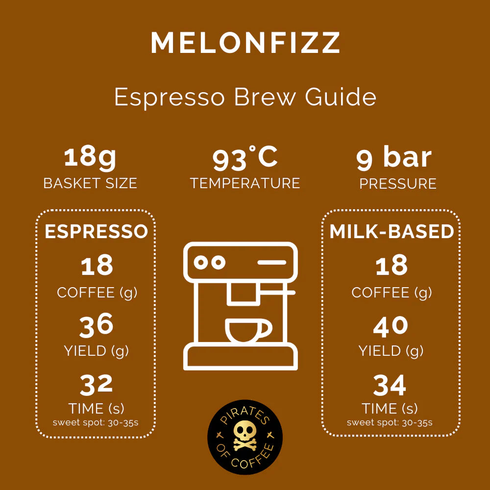 PIRATES OF COFFEE - MELONFIZZ, 250g