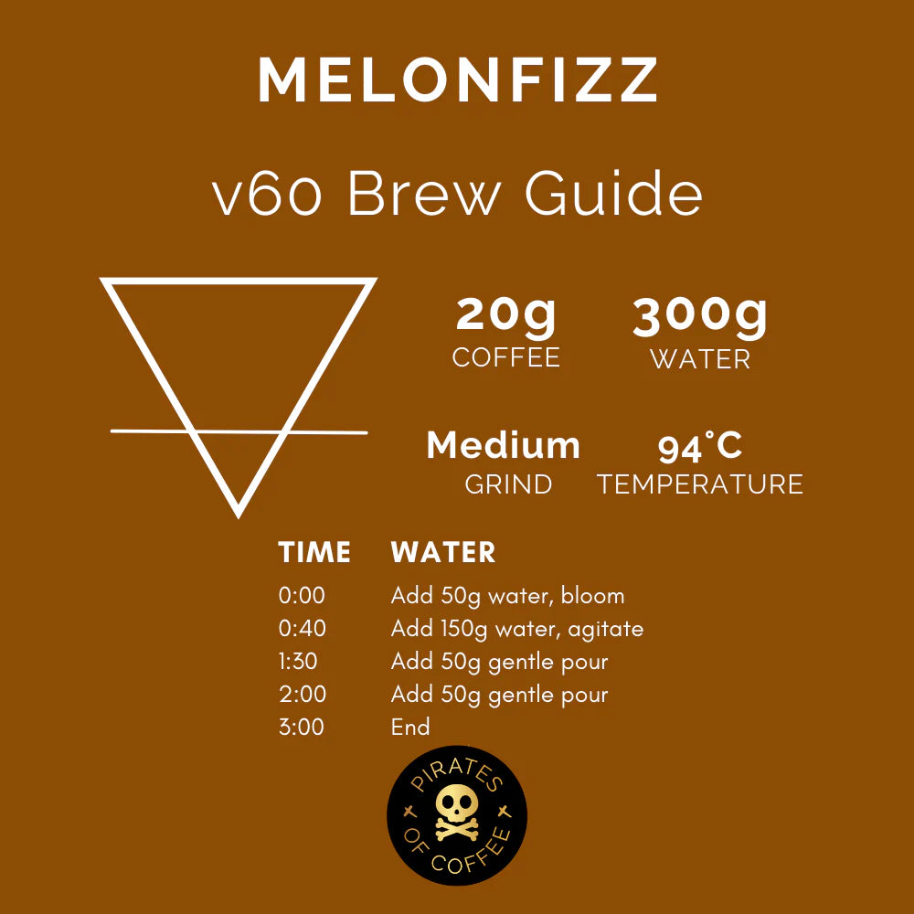 PIRATES OF COFFEE - MELONFIZZ, 250g