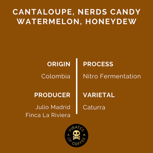 PIRATES OF COFFEE - MELONHEAD NITRO, 250g