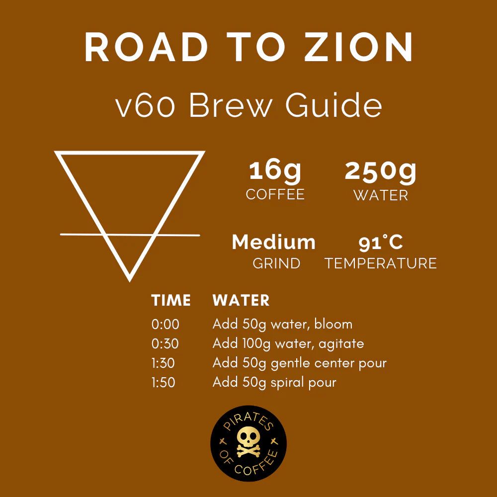 PIRATES OF COFFEE - ROAD TO ZION, 250g